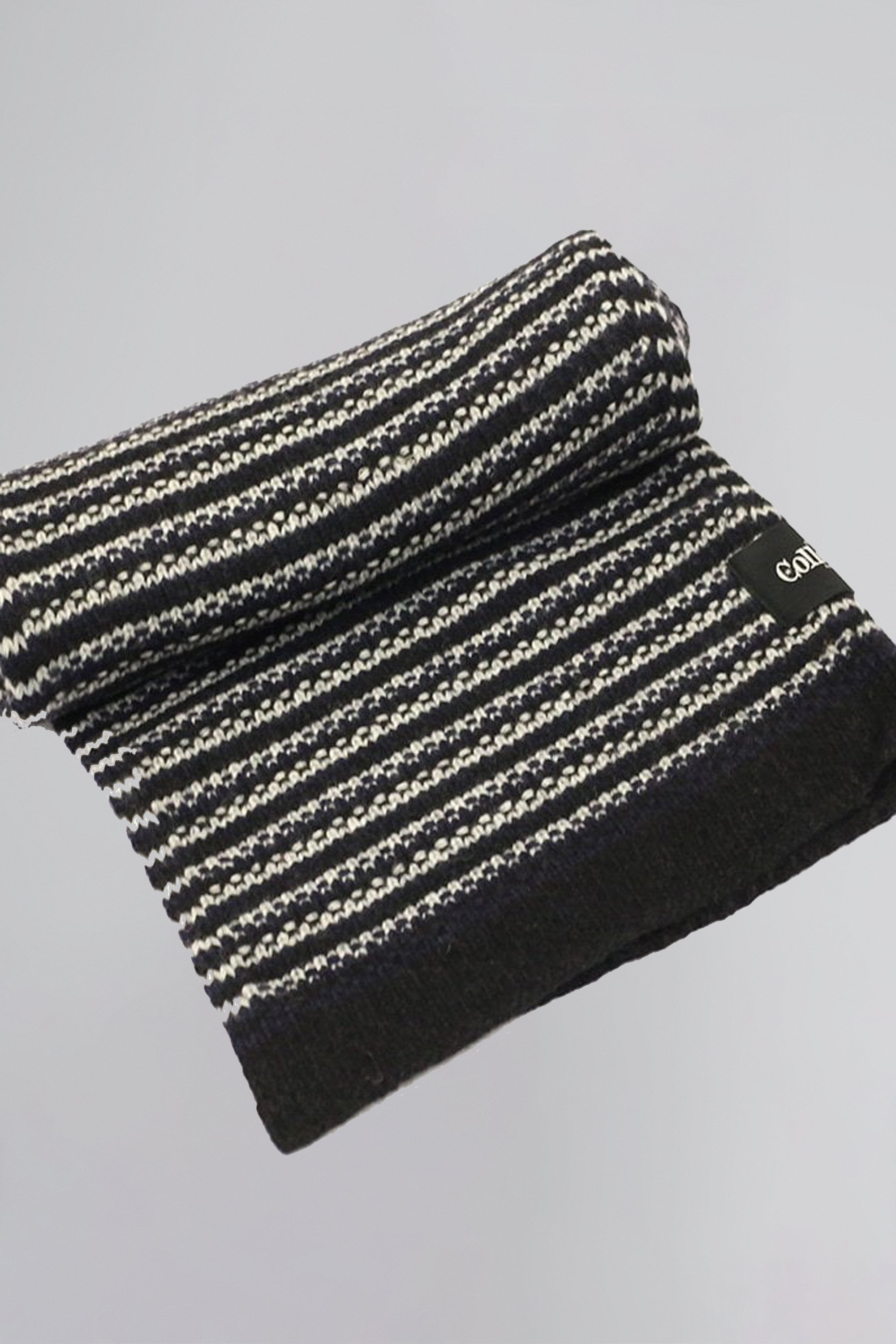 Textured Stripe Scarf