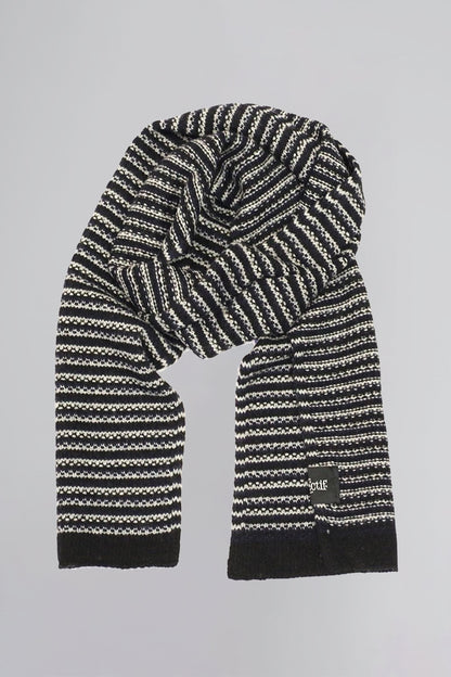 Textured Stripe Scarf